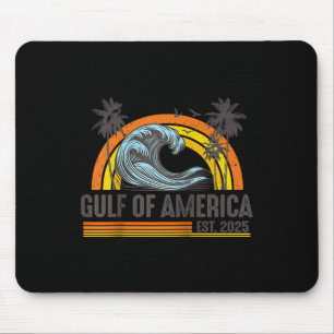 Gulf Of Usa America Vintage Beach Americas Gulf Me Mouse Pad