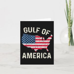 Gulf Of Usa Funny American Gulf Of Mexico Vintage Card