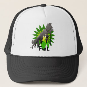 Gulf oil spill BP oil fail Trucker Hat