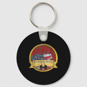 Gulf Retro Of America Est 2025 Usa American Men Wo Key Ring
