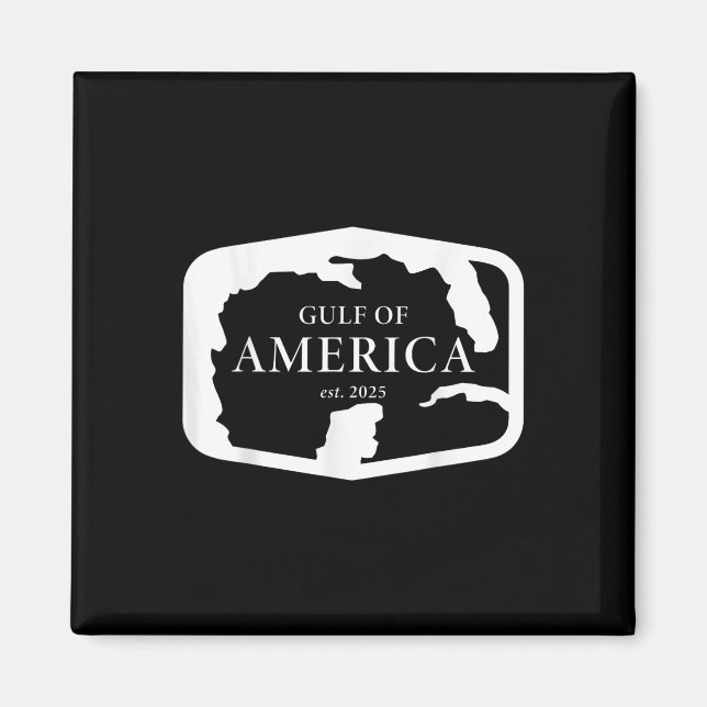 Gulf Retro Of America Est 2025 Usa American Men Wo Magnet (Front)