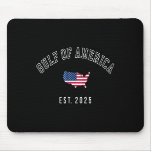 Gulf Retro Of Usa America Est 2025 American Flag M Mouse Pad