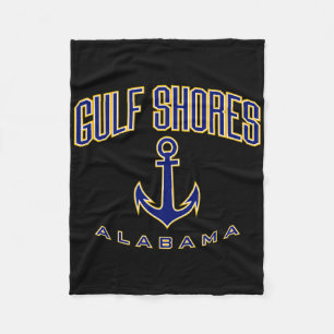 Gulf Shores Al Fleece Blanket