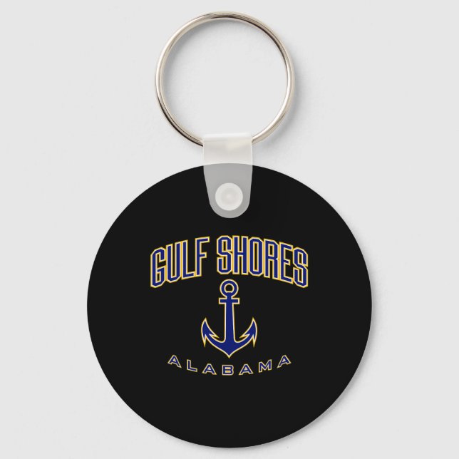 Gulf Shores Al  Key Ring (Front)