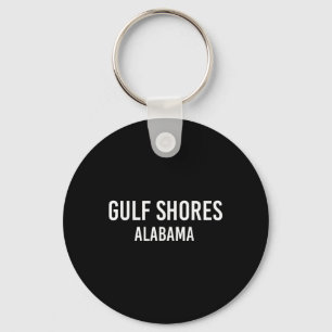 Gulf Shores Alabama Al Usa Patriotic Vintage Sport Key Ring