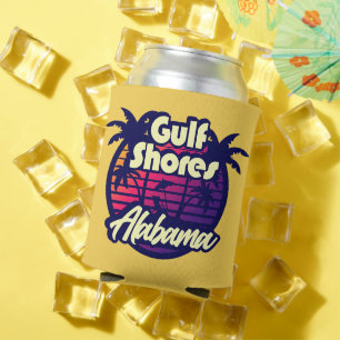 Gulf Shores Alabama Can Cooler