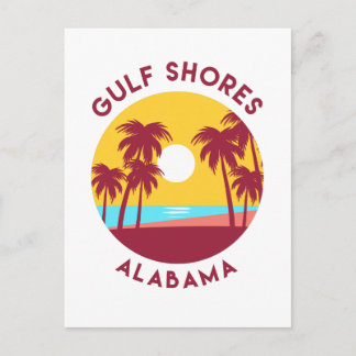 Gulf Shores, Alabama Landscape Postcard