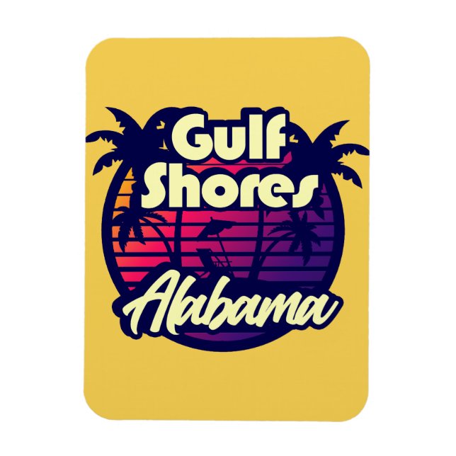 Gulf Shores Alabama Magnet (Vertical)