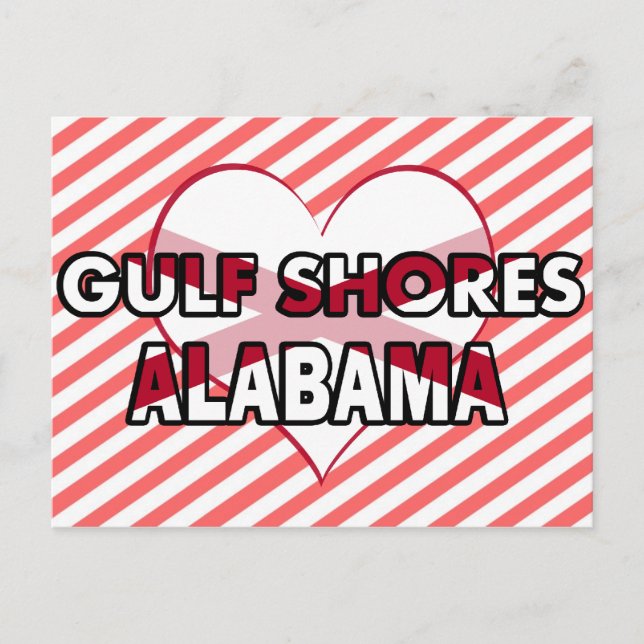 Gulf Shores, Alabama Postcard (Front)