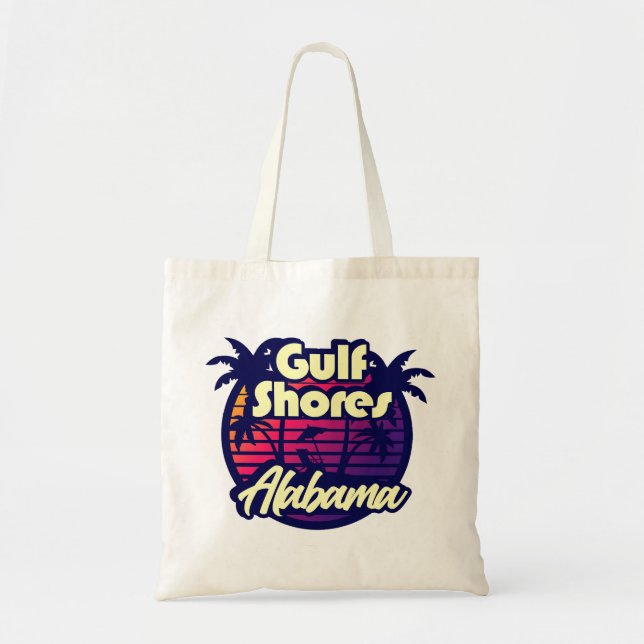 Gulf Shores Alabama Tote Bag (Front)