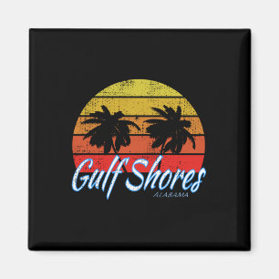 Gulf Shores, Alabama Usa - Gulf Of Mexico Long Sle Magnet