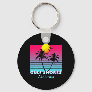 Gulf Shores Alabama Vacation Gift  Key Ring