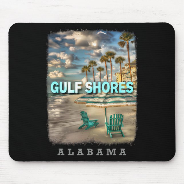 Gulf Shores Alabyma Al Beach Paradise Sd667  Mouse Pad (Front)