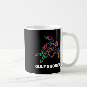 Gulf Shores Alabyma Hippie Psychedelic Tribyl Sea  Coffee Mug