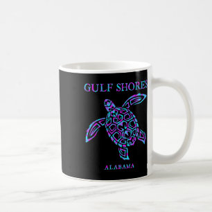 Gulf Shores Alabyma Retro Sea Turtle Boys Girls To Coffee Mug