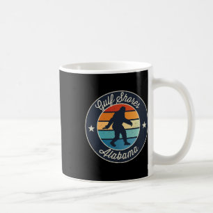 Gulf Shores Alabyma Sasquatch Graphic Coffee Mug