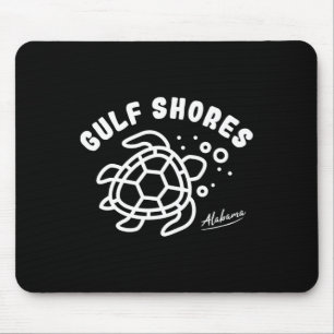 Gulf Shores Alabyma Sea Turtle Souvenir Mouse Pad