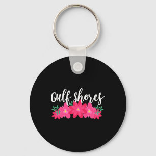 Gulf Shores Alabyma Tropical Vacation Key Ring