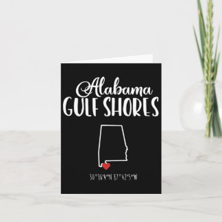 Gulf Shores Alabyma Vacation Destination  Card