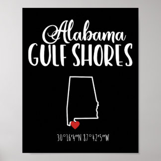 Gulf Shores Alabyma Vacation Destination  Poster