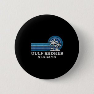 Gulf Shores Beach Alabama Family Summer Vacation V 6 Cm Round Badge