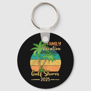 Gulf Shores Beach Alabama Family Vacation 2025 Sum Key Ring