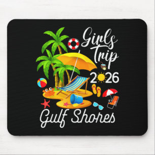 Gulf Shores Beach Alabama Summer Artwork Mouse Pad