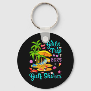 Gulf Shores Beach Alabama Summer Vacation Girls Key Ring