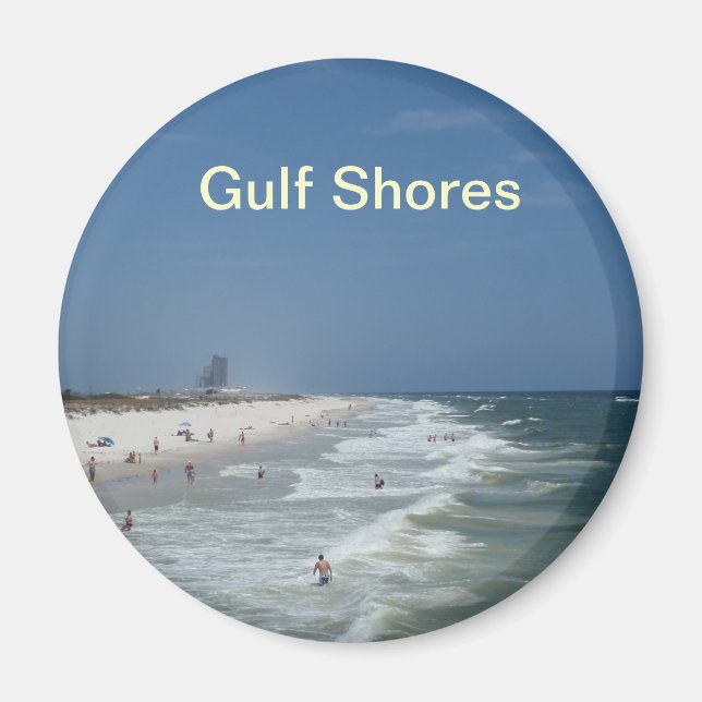 Gulf Shores magnet (Front)