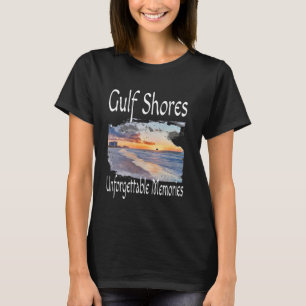Gulf Shores Unforgettable Memories Matching Family T-Shirt