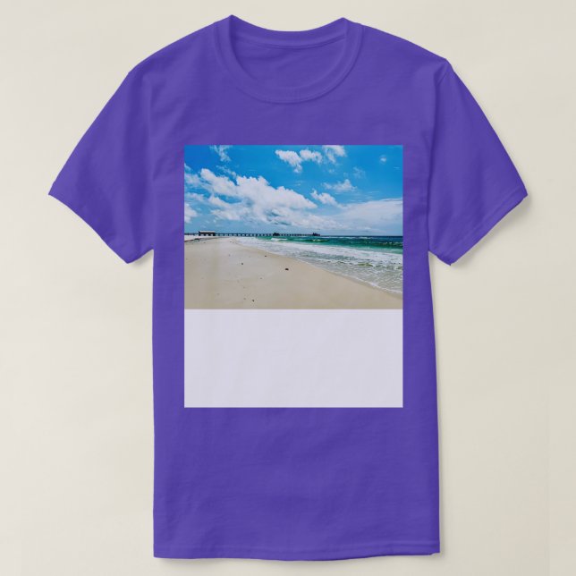 Gulf State Park Pier Alabama TShirt (Design Front)