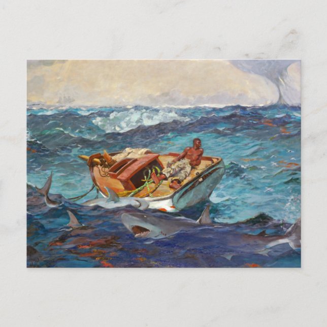 Gulf Stream by Winslow Homer Postcard (Front)