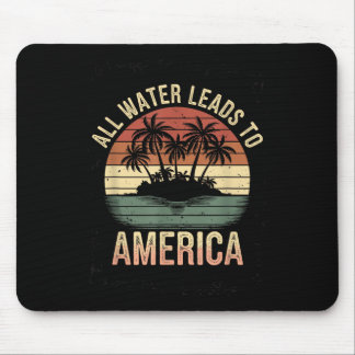 Gulf Usa America Humourous Trump Patriotic 2025 Mouse Pad