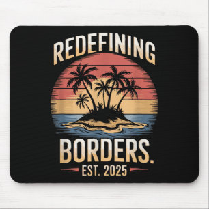 Gulf Usa America Humourous Trump Patriotic 2025 Mouse Pad