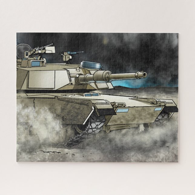 Gulf War Journal M1 tank image puzzle (Horizontal)