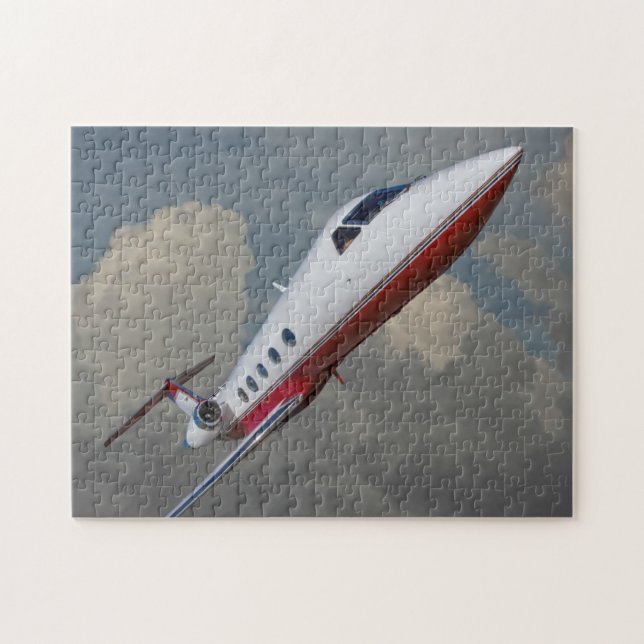 GULFSTREAM 3 IN CLOUDS JIGSAW PUZZLE (Horizontal)