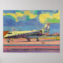 Gulfstream 550 Print
