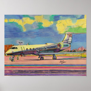Gulfstream 550 Print