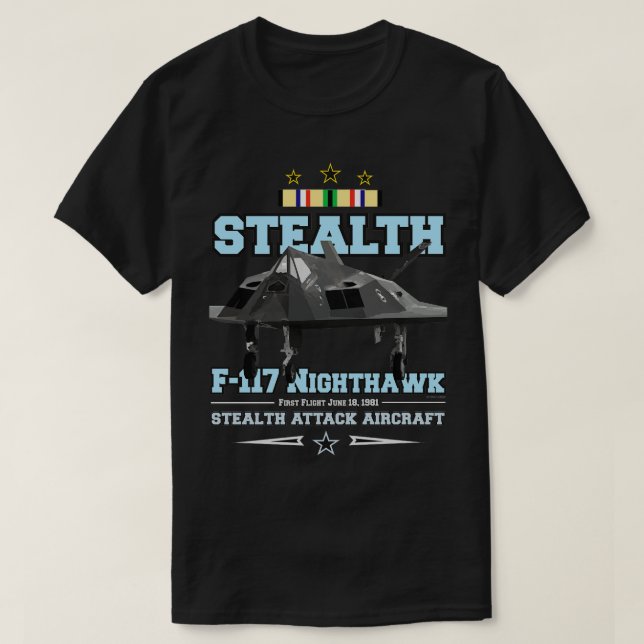 GulfVeterans F117 Nighthawk T-Shirt (Design Front)