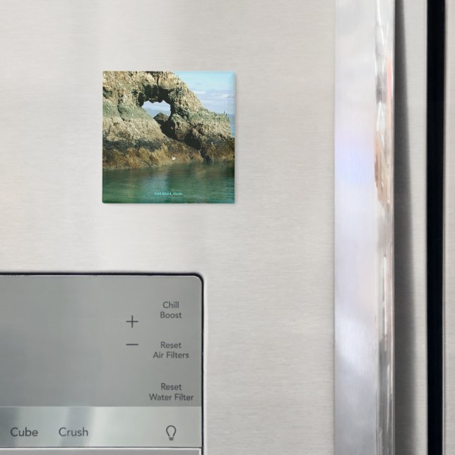 Gull Island, Alaska Magnet (In Situ (Fridge))