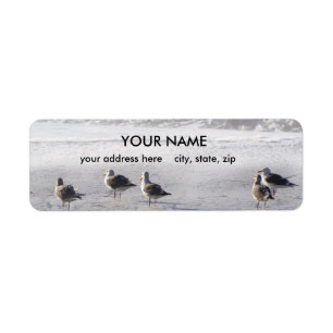 Gull Squad Return Address Label