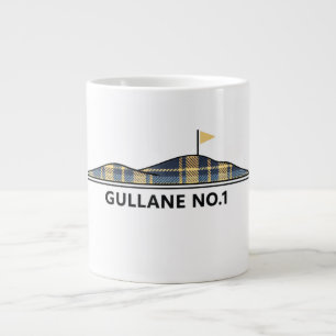 Gullane Golf Scottish Golfing Gift Tartan  Large Coffee Mug