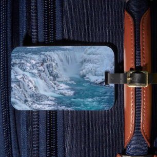 Gullfoss Falls, Iceland Luggage Tag