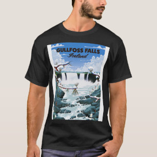 Gullfoss Falls Iceland T-Shirt
