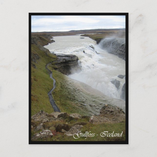 Gullfoss Postcard (Front)