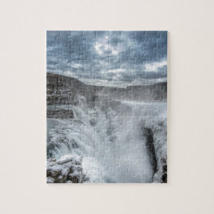 Gullfoss Waterfall, Iceland Jigsaw Puzzle