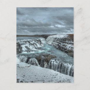 Gullfoss Waterfall, Iceland Postcard