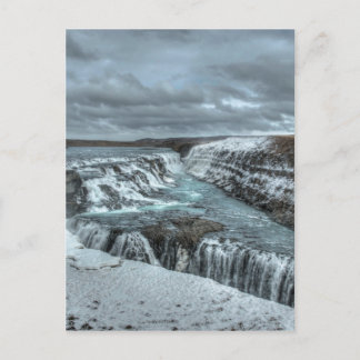 Gullfoss Waterfall, Iceland Postcard
