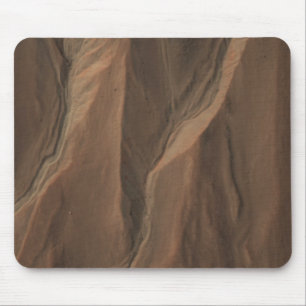 Gullies at the Edge of Hale Crater, Mars Mouse Pad