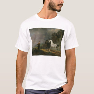 Gulliver Addressing the Houyhnhnms, 1769 (oil on c T-Shirt